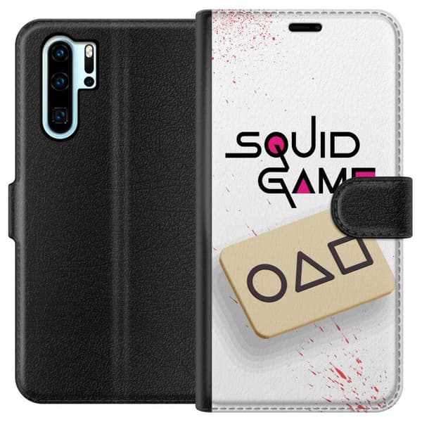 Kompatibelt Lommeboketui til Huawei P30 Pro Squid Game