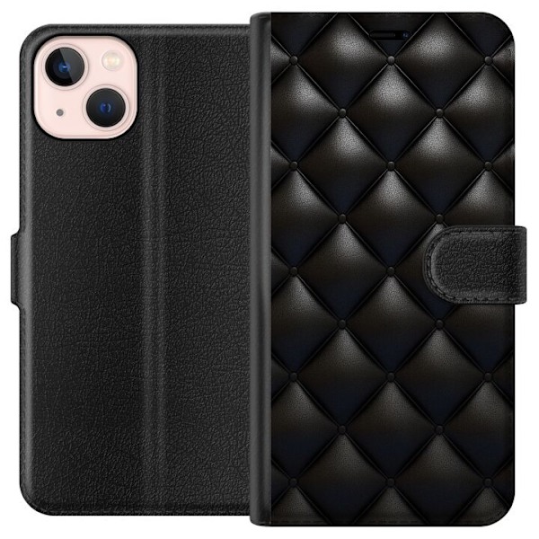 Apple iPhone 13 mini Lommeboketui Lær Svart