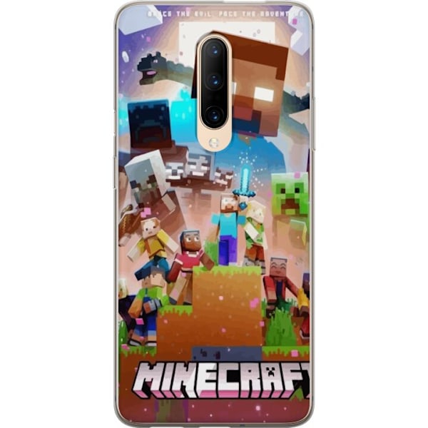 OnePlus 7 Pro Läpinäkyvä kuori Minecraft