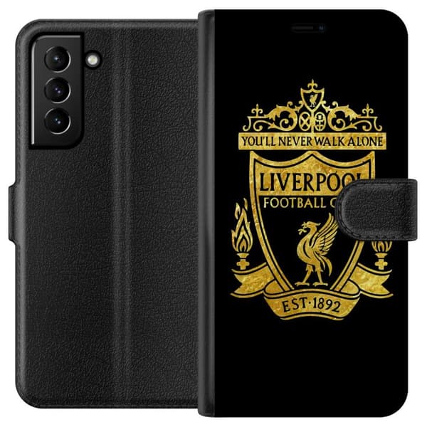 Kompatibelt Plånboksfodral till Samsung Galaxy S21+ 5G Liverpool