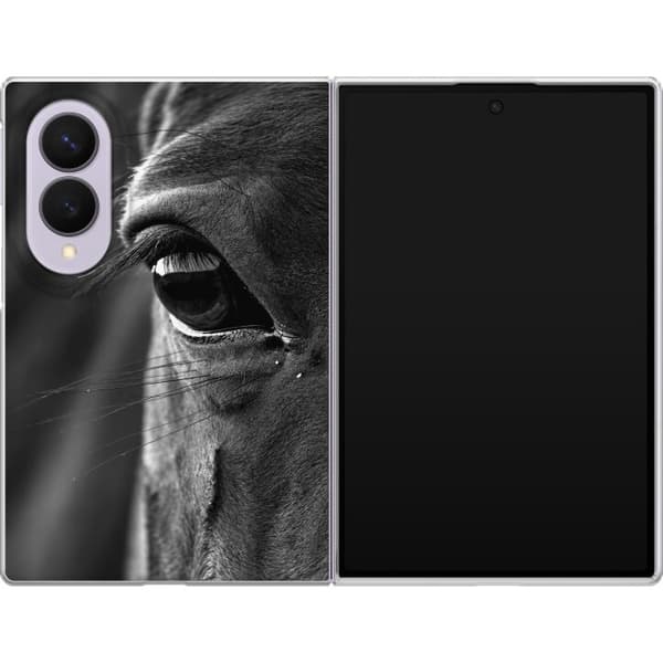 Kompatibelt Mobilskal till Samsung Galaxy Z Fold8 Grå hästblick grå