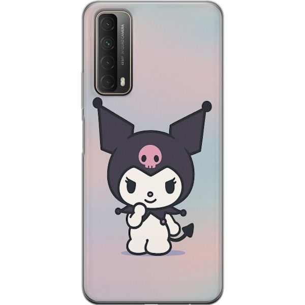 Huawei P smart 2021 Läpinäkyvä kuori Kawaii Sanrio Kuromi