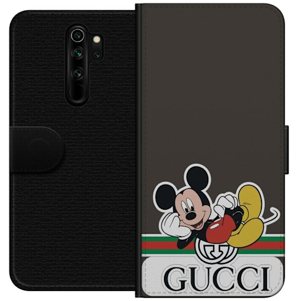 Xiaomi Redmi Note 8 Pro  Tegnebogsetui Gucci Musse Pig