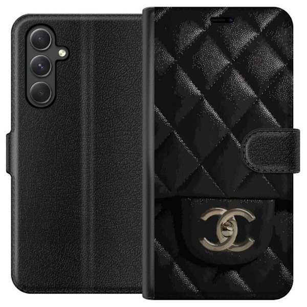 Samsung Galaxy A25 Tegnebogsetui Chanel Sort