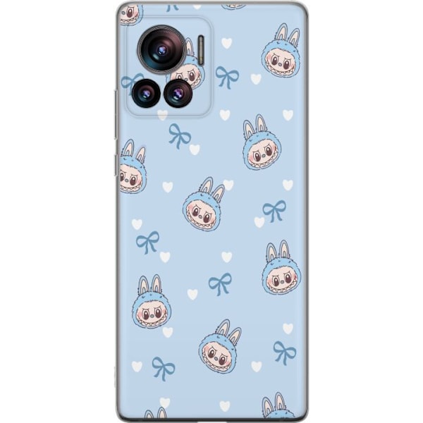 Motorola Edge 30 Ultra Läpinäkyvä kuori Labubu Tuli Henki