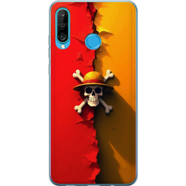 Huawei P30 lite Gennemsigtig cover Dødsnald