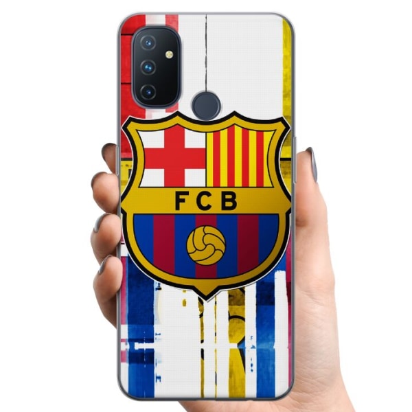 OnePlus Nord N100 TPU Mobilcover FC Barcelona
