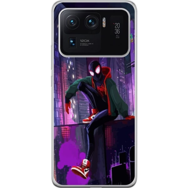 Xiaomi Mi 11 Ultra Läpinäkyvä kuori Fortnite - Spider-Man