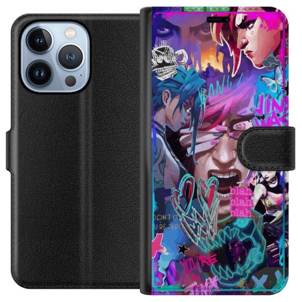 Kompatibel Tegnebogsetui til Apple iPhone 13 Pro Arcane