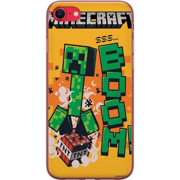 Apple iPhone SE (2022) Gennemsigtig cover Minecraft Boom