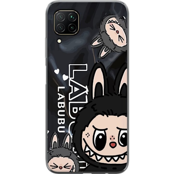 Huawei P40 lite Genomskinligt Skal Labubu Black Energy – Sva