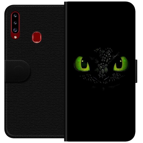 Samsung Galaxy A20s Tegnebogsetui Dragetræneren