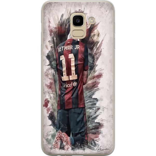 Samsung Galaxy J6 Genomskinligt Skal Neymar