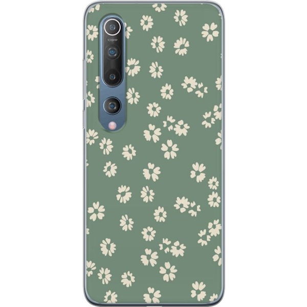 Xiaomi Mi 10 5G Genomskinligt Skal Blomsterdröm – färgglatt blommönster