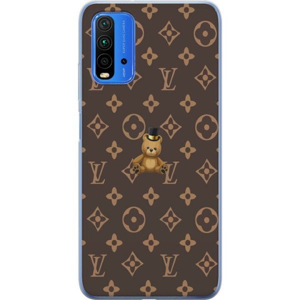 Xiaomi Redmi Note 9 4G Läpinäkyvä kuori LV LV BEAR