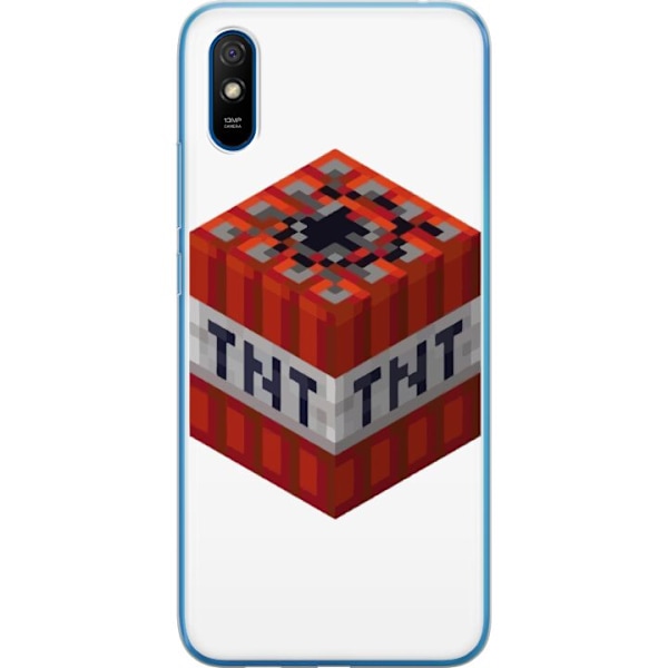 Xiaomi Redmi 9AT Genomskinligt Skal Minecraft TNT