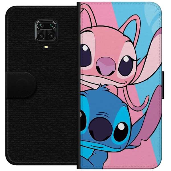 Xiaomi Redmi Note 9S Lompakkokotelo Stitch & Angel