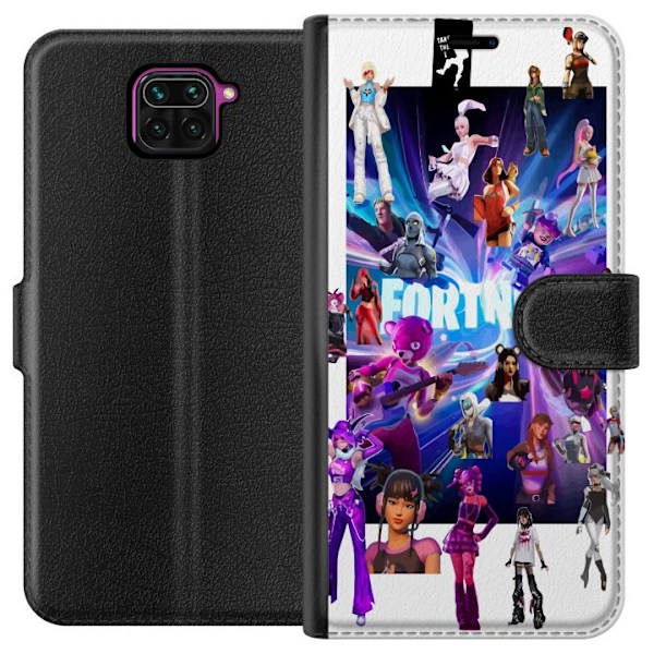 Xiaomi Redmi Note 9 Lommeboketui Fortnite