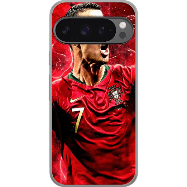 Google Pixel 9 Pro XL Gennemsigtig cover Ronaldo