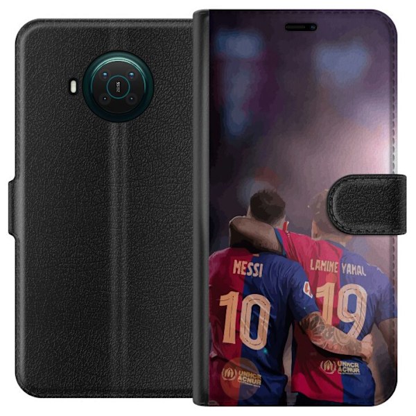 Nokia X10 Plånboksfodral Lamine Yamal VS Messi