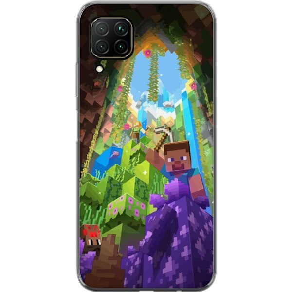 Huawei P40 lite Gennemsigtig cover Minecraft