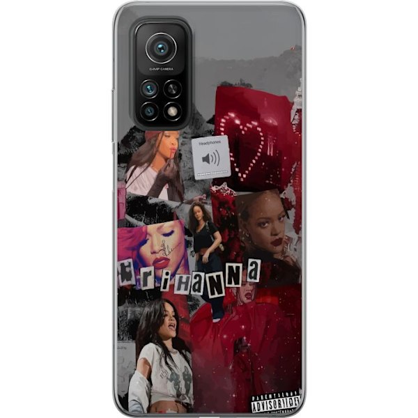 Xiaomi Mi 10T Pro 5G Gennemsigtig cover Rihanna – Iconic Fas