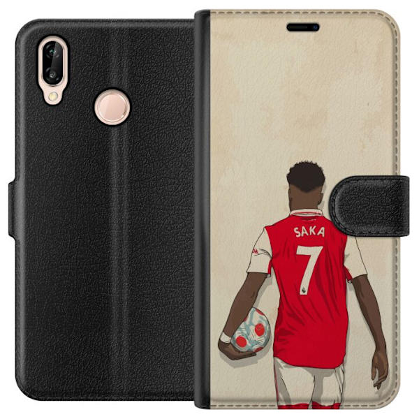 Huawei P20 lite Lompakkokotelo Arsenal FC Jalkapallo Arsenal FC Motiivi Pelaaja Premier League Englanti Suosittu Urheilulaji Jalkapallotähti Lontoo