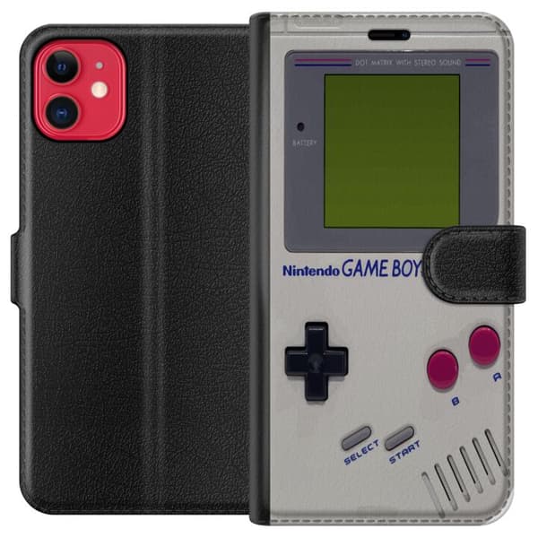 Kompatibel Tegnebogsetui til Apple iPhone 11 Game Boy