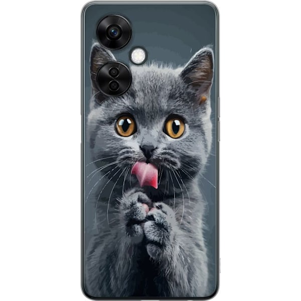 OnePlus Nord CE3 Gennemsigtig cover Kat