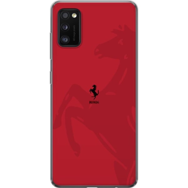 Samsung Galaxy A41 Gennemsigtig cover Ferrari