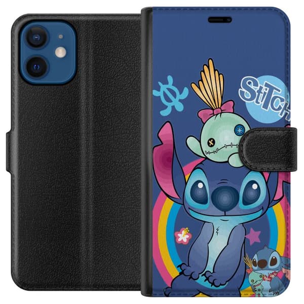 Kompatibelt Plånboksfodral till Apple iPhone 12 mini Stitch och vännen