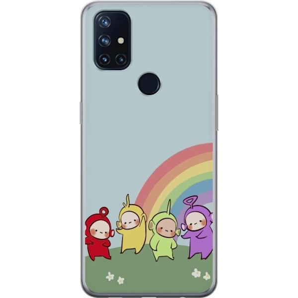 OnePlus Nord N10 5G Läpinäkyvä kuori Teletubbies