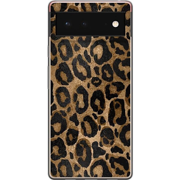 Google Pixel 6 Gjennomsiktig deksel Leopard Luxe