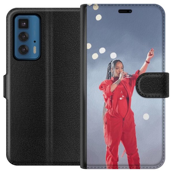 Motorola Edge 20 Pro Plånboksfodral Rihanna – Trendsetting Looks & Style