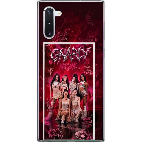 Kompatibelt Mobilskal till Samsung Galaxy Note10 KATSEYE rosa