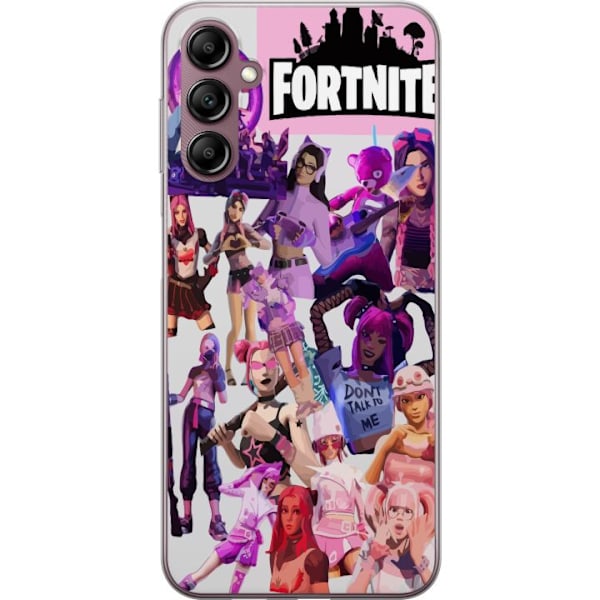 Samsung Galaxy A14 5G Läpinäkyvä kuori Fortnite