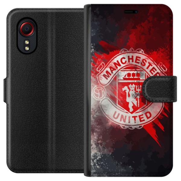 Samsung Galaxy Xcover 5 Plånboksfodral Manchester United