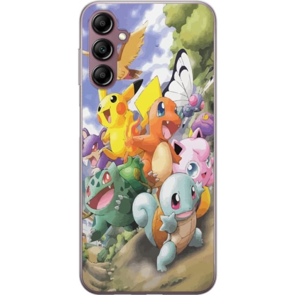 Samsung Galaxy A14 5G Läpinäkyvä kuori Pokémon