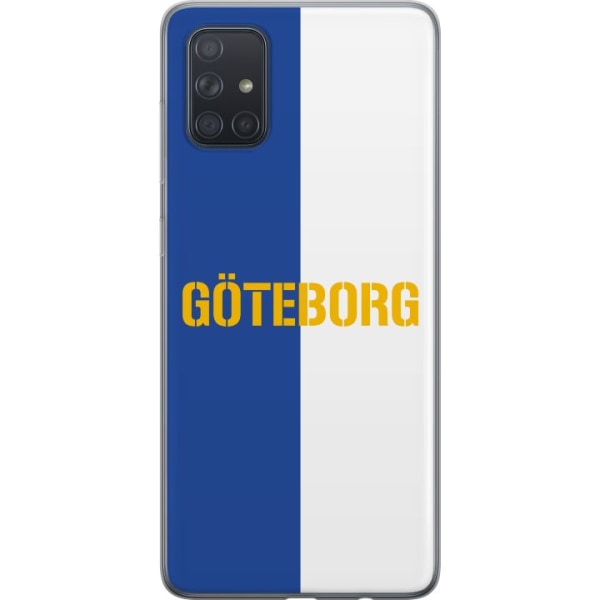 Samsung Galaxy A71 Genomskinligt Skal Göteborg