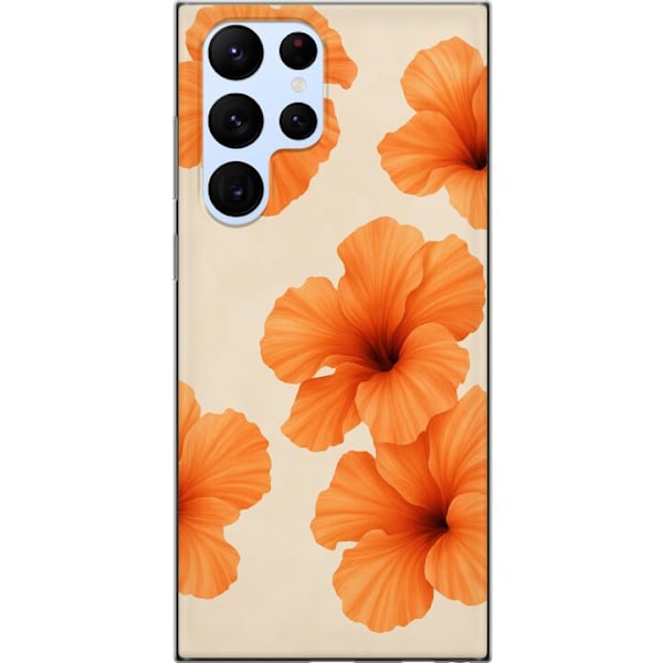 Samsung Galaxy S22 Ultra 5G Gennemsigtig cover Papaya Punch