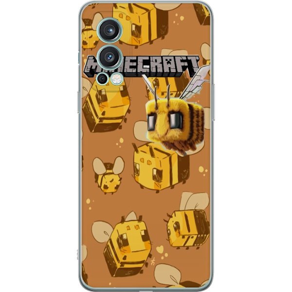 OnePlus Nord 2 5G Läpinäkyvä kuori Minecraft Bi
