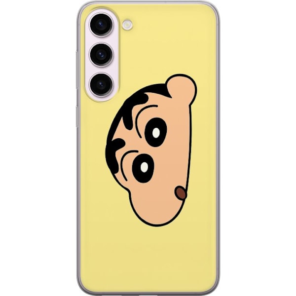 Samsung Galaxy S23+ Genomskinligt Skal Peeking Shinchan