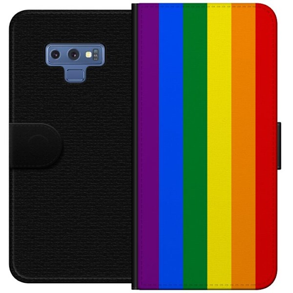 Samsung Galaxy Note9 Tegnebogsetui Pride Flagga
