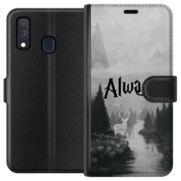 Samsung Galaxy A40 Tegnebogsetui Harry Potter Altid