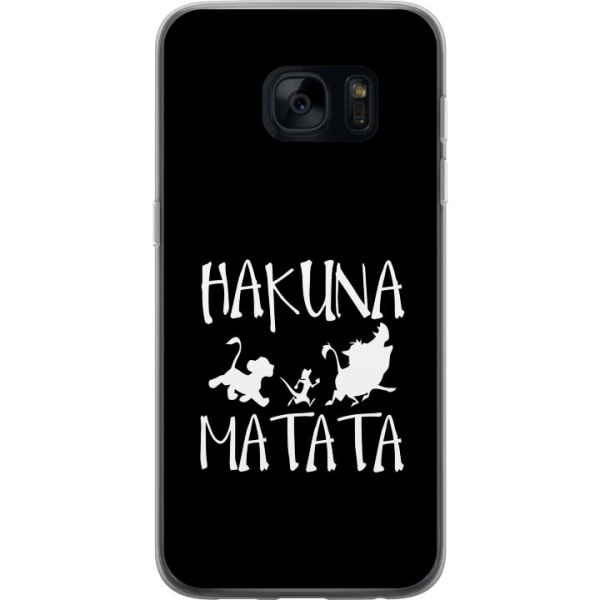 Samsung Galaxy S7 Deksel / Mobildeksel - Hakuna Matata