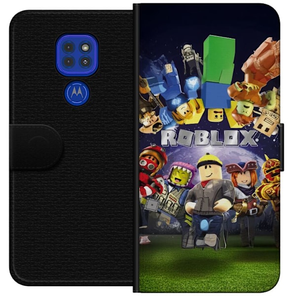Motorola Moto G9 Play Lommeboketui Roblox Verden - Spilleventy