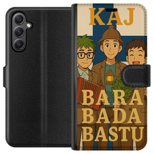 Samsung Galaxy A24 4G Lompakkokotelo Vain ota sauna KAJ