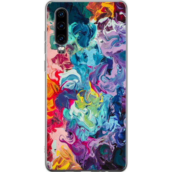 Huawei P30 Cover / Mobilcover - Farve