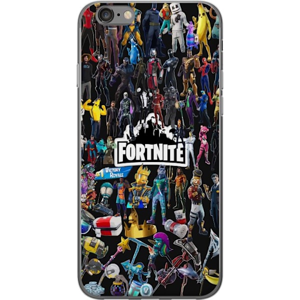 Apple iPhone 6s Gennemsigtig cover Fortnite