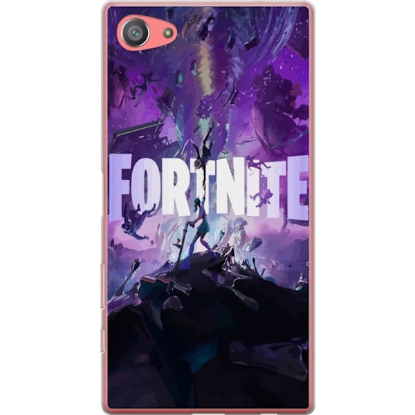 Sony Xperia Z5 Compact Genomskinligt Skal Fortnite